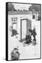 Launching Draughts by Heath Robinson-null-Framed Stretched Canvas