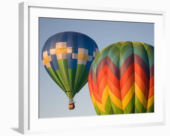 Launching Hot Air Balloons, The Great Prosser Balloon Rally, Prosser, Washington, USA-Jamie & Judy Wild-Framed Photographic Print