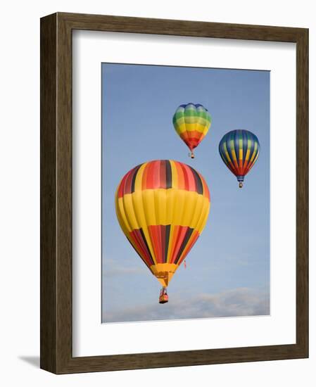 Launching Hot Air Balloons, The Great Prosser Balloon Rally, Prosser, Washington, USA-Jamie & Judy Wild-Framed Photographic Print