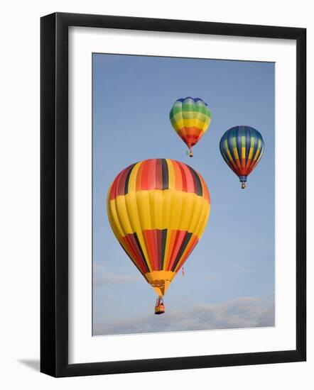 Launching Hot Air Balloons, The Great Prosser Balloon Rally, Prosser, Washington, USA-Jamie & Judy Wild-Framed Photographic Print