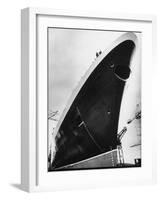 Launching of the Queen Elizabeth II Oceanliner-Terence Spencer-Framed Photographic Print