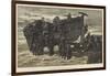 Launching the Life Boat-John Dawson Watson-Framed Giclee Print