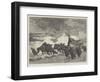 Launching the Life-Boat-Sir Frederick William Burton-Framed Giclee Print