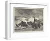 Launching the Life-Boat-Sir Frederick William Burton-Framed Giclee Print