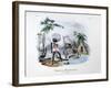 Launderers, 1828-Jean Henri Marlet-Framed Giclee Print
