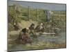 Laundresses by a Stream, Ca. 1886-1890-Eugène-Louis Boudin-Mounted Giclee Print