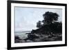 Laundrette at Low Tide, 1891-Emmanuel Lansyer-Framed Giclee Print