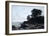 Laundrette at Low Tide, 1891-Emmanuel Lansyer-Framed Giclee Print