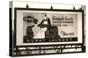 Laundry Billboard-null-Stretched Canvas