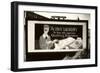 Laundry Billboard-null-Framed Art Print