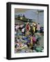 Laundry by the River, Djenne, Mali, Africa-Bruno Morandi-Framed Photographic Print