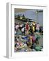 Laundry by the River, Djenne, Mali, Africa-Bruno Morandi-Framed Photographic Print