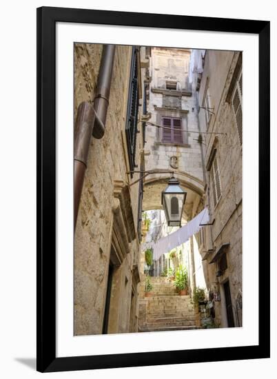 Laundry Day - Dubrovnik, Croatia-Laura DeNardo-Framed Photographic Print