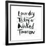 Laundry Day III-Mercedes Lopez Charro-Framed Art Print