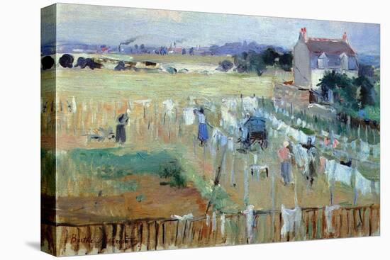 Laundry Day-Berthe Morisot-Stretched Canvas