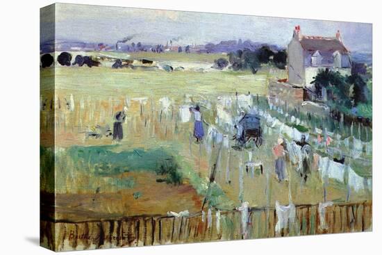 Laundry Day-Berthe Morisot-Stretched Canvas