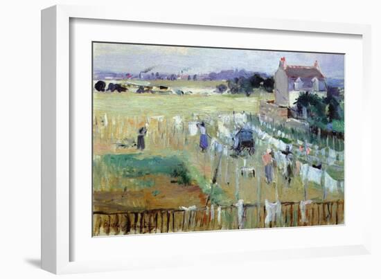 Laundry Day-Berthe Morisot-Framed Premium Giclee Print