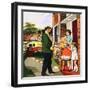 Laundry Delivery Service-null-Framed Giclee Print