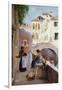 Laundry girls in Venice, 1911-Henry Woods-Framed Giclee Print