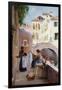 Laundry girls in Venice, 1911-Henry Woods-Framed Giclee Print