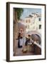 Laundry girls in Venice, 1911-Henry Woods-Framed Giclee Print