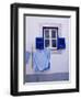 Laundry Hanging on Line at Window in the Moorish Quarter of Alfama, Lisbon, Portugal-Yadid Levy-Framed Photographic Print