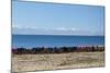 Laundry Hangs on a Wall on Isla Del Sol Along the Edge of Lake Titicaca-Alex Saberi-Mounted Photographic Print