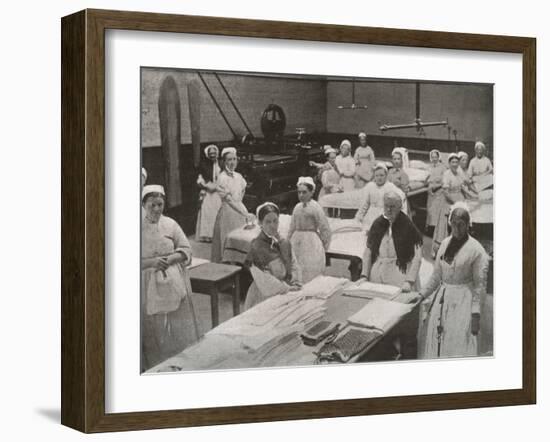 Laundry, Holborn Union Workhouse, Mitcham-Peter Higginbotham-Framed Photographic Print