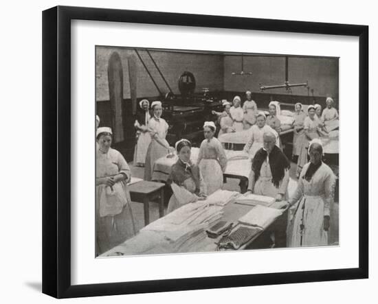 Laundry, Holborn Union Workhouse, Mitcham-Peter Higginbotham-Framed Photographic Print