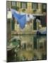 Laundry Hung over Canal to Dry, the Ghetto, Venice, Veneto, Italy, Europe-Lee Frost-Mounted Photographic Print