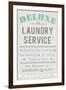 Laundry I-The Vintage Collection-Framed Giclee Print