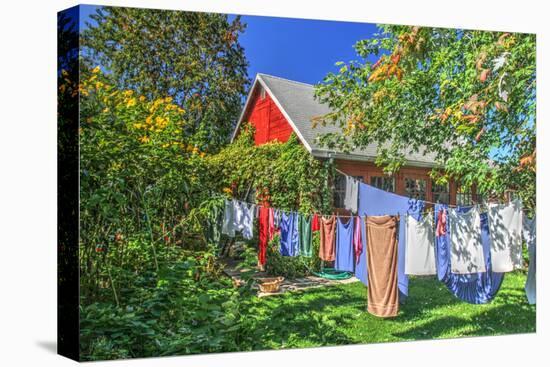 Laundry Line-Robert Goldwitz-Stretched Canvas