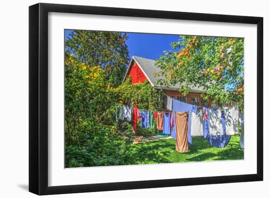 Laundry Line-Robert Goldwitz-Framed Photographic Print