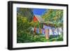 Laundry Line-Robert Goldwitz-Framed Photographic Print