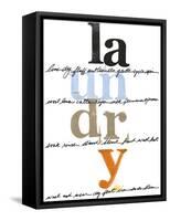 Laundry Lines I-Deborah Velasquez-Framed Stretched Canvas