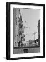 Laundry near the intersection of 1st Avenue and 61st Street, New York City, 1938-Walker Evans-Framed Photographic Print