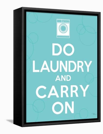 Laundry On I-Pela Design-Framed Stretched Canvas