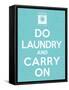 Laundry On I-Pela Design-Framed Stretched Canvas