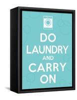 Laundry On I-Pela Design-Framed Stretched Canvas