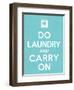 Laundry On I-Pela Design-Framed Art Print