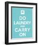 Laundry On I-Pela Design-Framed Art Print