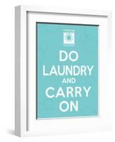 Laundry On I-Pela Design-Framed Art Print