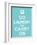 Laundry On I-Pela Design-Framed Art Print