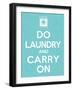 Laundry On I-Pela Design-Framed Premium Giclee Print