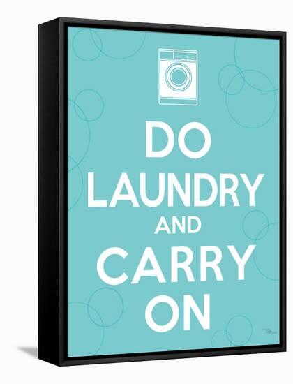 Laundry On I-Pela Design-Framed Stretched Canvas