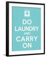 Laundry On I-Pela Design-Framed Art Print