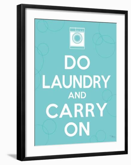 Laundry On I-Pela Design-Framed Art Print