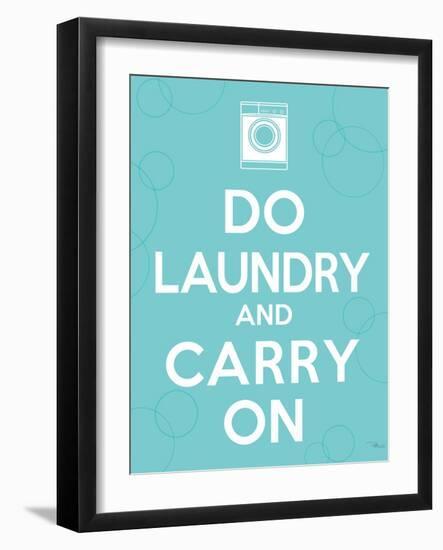 Laundry On I-Pela Design-Framed Art Print