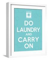 Laundry On I-Pela Design-Framed Art Print