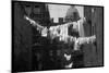 Laundry on Line in Slum Area in New York City-Vernon Merritt III-Mounted Photographic Print